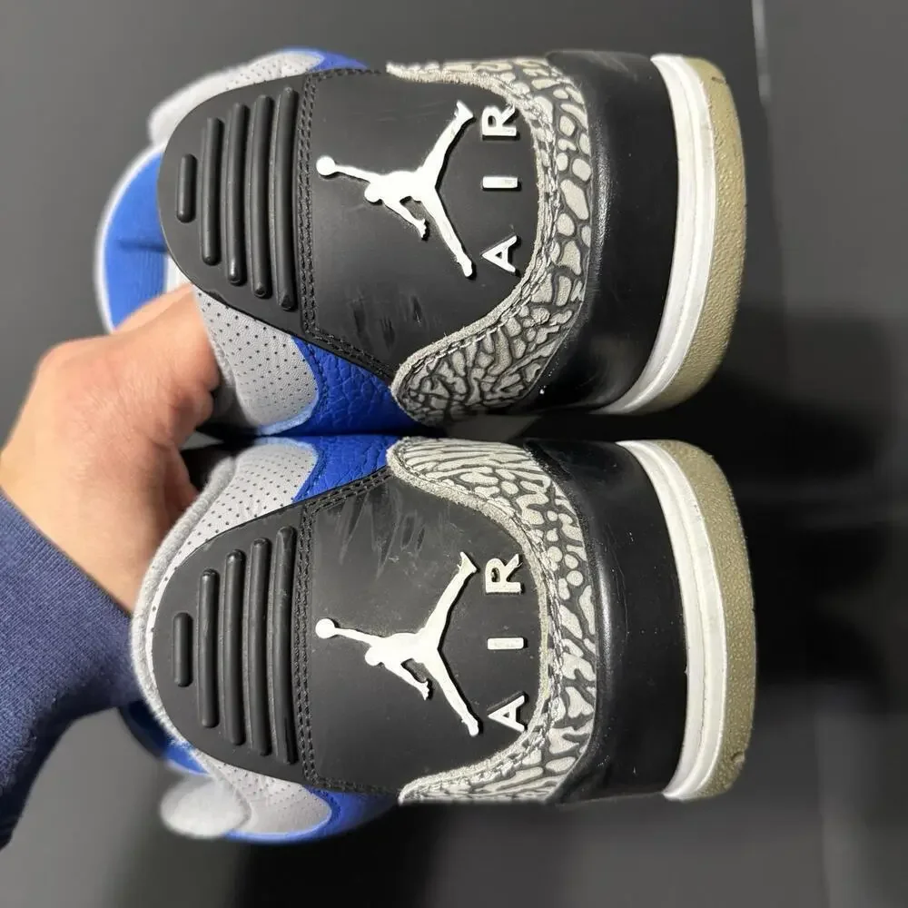 Nike Air Jordan 3 Retro Varsity Royal CT8532-400 Men Size 11 Shoes